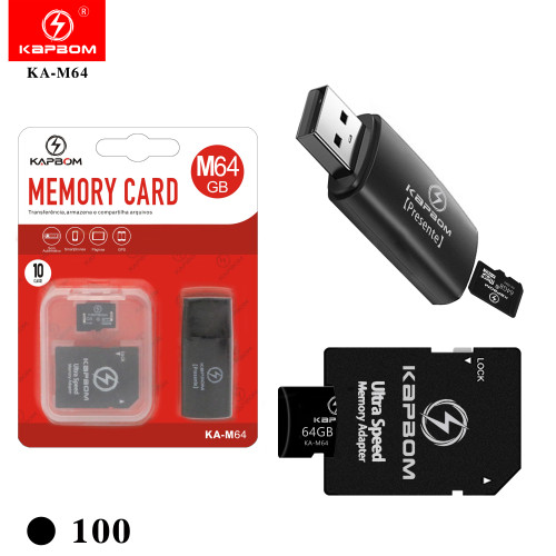 Cartão de memória 64GB